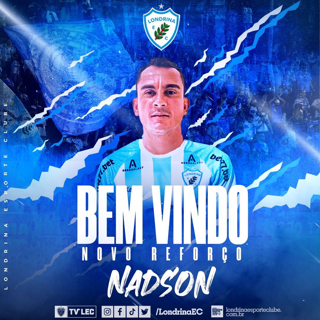 Nadson é novo reforço do Tubarão para a Série B